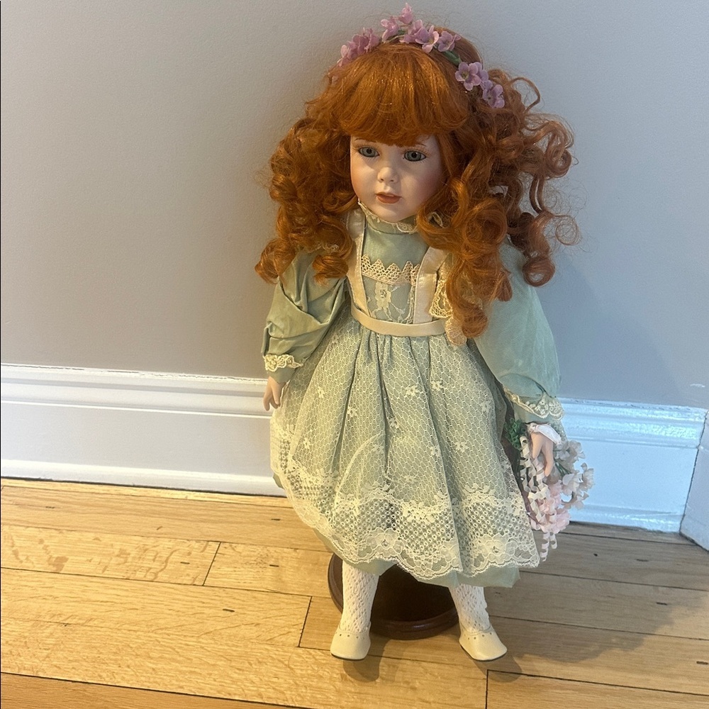 A Connoisseur Collection Porcelain Doll From Seymour Mann “Caroline"